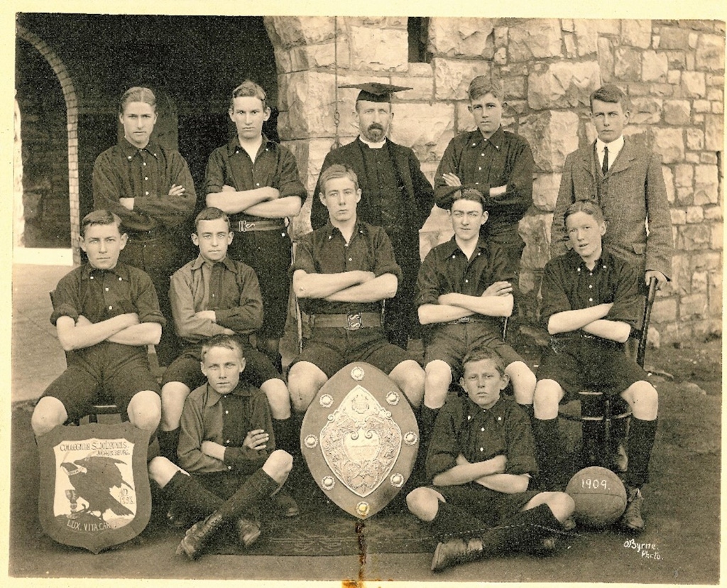The College Under 16 Football Team Captain O  A  Reid The Winners Of The Johannesburg Schools League 1909